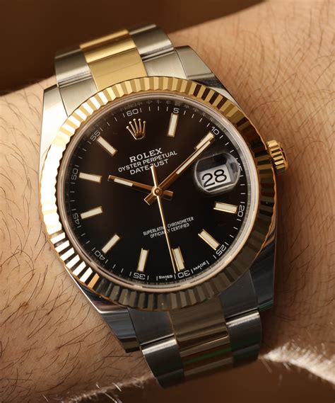 rolex datejust 41 prix|Rolex Datejust 41mm two tone.